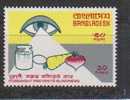 Prevent Blindness, Disable, Handicap, Nutrients, Egg, Vegetable, Health, Bangladesh MNH 1976 - Behinderungen