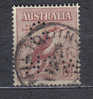 SS1161 - NSW ,  6 Penny  Perfin  " G NSW " - Usados