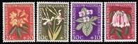 (01) NL New Guinea  Flowers / Fleurs / Blumen / Bloemen / Flora  ** / Mnh  Michel 57-60 - Nouvelle Guinée Néerlandaise