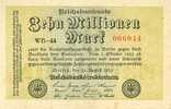 ALLEMAGNE - GERMANY - REICHSBANKNOTE - BERLIN 1923 - BILLET DE 10 MILLIONS DE MARK - Autres & Non Classés