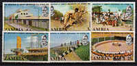 Zambia -  Serie CMP  - 1974 - N. 119 / 124 - Nuovo ** - Zambie (1965-...)