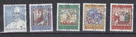 1967             N° 133 à 137   OBLITERES  CATALOGUE  ZUMSTEIN - Used Stamps