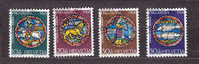 1968             N° 138 à 141   OBLITERES  CATALOGUE  ZUMSTEIN - Used Stamps