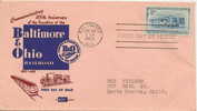 (d) FDC Pour Le Timbre 125 Years Of Rail Transportation (train,transports) - 1951-1960