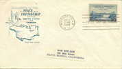 (d) FDC Pour Le Timbre A Century Of Friendship United State Canada (pont,train,rivière) - 1941-1950