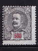 RT)1896,PORTUGAL,SCN 131,MINT,KING CARLOS,CV 9.75. - Used Stamps