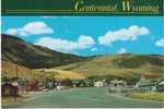 Centennial WY Wyoming, Gas Stations, Camper, Street Scene, Autos, On C1970s/80s Vintage Postcard - Otros & Sin Clasificación
