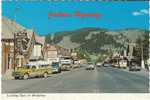 Jackson WY Wyoming, Street Scene Autos Campers, Hotel, Bar Lounge, On C1970s Vintage Postcard - Other & Unclassified