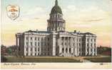Colorado State Capitol Building , Denver CO On C1910s Vintage  Postcard - Denver
