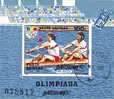 Rowing;Olympic Games Barcelona,1992,VFU,CTO Block Romania. - Oblitérés