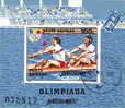 Rowing;Olympic Games Barcelona,1992,VFU,CTO Block Romania. - Canoë