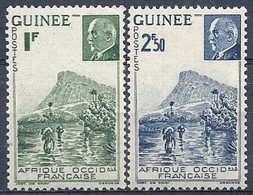 ⭐ Guinée - YT N° 176 à 177 ** - Neuf Sans Charnière - 1941 ⭐ - Ongebruikt