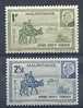 Mauritanie, N° 123 à 124 ** Neuf Sans Charniére - Unused Stamps