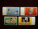 KUT 1972 25th.Anniv Of UNICEF Issue 4 Values To 2/50  MNH. - Kenya, Ouganda & Tanzanie