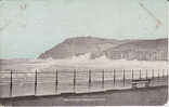 Aberystwyth  ;  Rough Sea  -  1904 - Cardiganshire