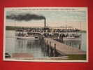 Lake Geneva WI--  A Trip Around Lake On Steamer "Harvard"   Vintage Wb    ---   ====  -- Ref 210 - Autres & Non Classés