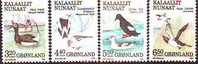 DENMARK/DANMARK  GRONLAND- 1989 BIRDS - VOGEL  -  MNH** - Cactusses