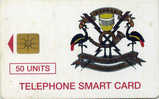 UGANDA 15-50u.TELECOM'S LOGO-Tir.110.000ex - Oeganda