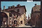 Sierre ; Rue Du Bourg Et église Ste Catherine ; Vers 1966 (5376) - Sierre