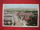 Medford Or  Birds Eye View Business Section Vintage Wb Paper Flak Back Center          == Ref 212 - Otros & Sin Clasificación