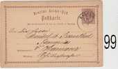 D.R. P1,K2 Bassum (109)  Preis Wurde Reduziert !! - Lettres & Documents