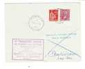 1er Transport Aérien Du Courrier Sans Surtaxe - 1927-1959 Lettres & Documents