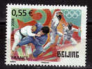 FRANCE     N° 4225  * *   Jo 2008  Judo Escrime - Escrime