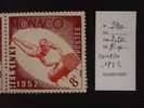 MONACO  *  *  De  1953    "   J.O  D' HELSINKI   "   N° 390    1  Val . - Unused Stamps