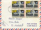 (d) FDC First Man On The Moon (bloc De 4 Timbres) - 1961-1970