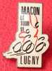 Pin´s MACON LUGNY . Tour De France . 1991 . Cyclisme Cycle Vélo - Cyclisme