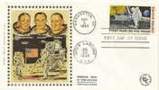 (d) FDC First Man On The Moon - 1961-1970