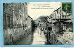 88  -  MIRECOURT  - Vieilles  Maisons Du  Canal Du  Moulin  -  1918  -  BELLE CARTE  - - Mirecourt