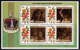 Aitutaki Scott #376a MNH Souvenir Sheet Queen Mother´s 85th Birthday - Aitutaki
