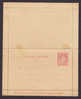 Monaco Postal Stationery Ganzsache Entier 15 C Carte-Lettre Fürst Charles III. Perf. 11½ Unused - Postwaardestukken