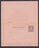 Monaco Postal Stationery Ganzsache Entier 25 C Carte-Lettre Fürst Charles III. Perf. 11½ Unused - Postwaardestukken