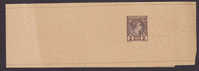Monaco Postal Stationery Ganzsache Entier 2 C Streifband Wrapper Journaux Fürst Charles III. Unused - Interi Postali