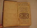 1706 . Les Entretiens D´Arquée Et De Néotère Sur Divers Sujets , De Mr De Merez Prévôt D´Alais . Chez Jean Certe à Lyon - 1701-1800