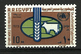 Egypt - 1973 - ( FAO, 10th Anniv. Of The World Food Org. ) - MNH (**) - Against Starve
