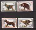 Rhodesie Postfris (R) 1976 Mi Nr 180-184 Animals Antilope - Gibier