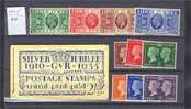 GREAT BRITAIN, VERY NICE GROUP ONLY NEVER HINGED STAMPS **! - Colecciones Completas