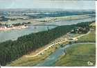 PONT DE VAUX .. VUE AERIENNE .. PLAGE .. CAMPING  " LES PEUPLIERS " - Pont-de-Vaux