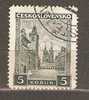 CZECHOSLOVAKIA 1938 - 10 YEARS INDEPENDENCE - PRAHA  - USED OBLITERE GESTEMPELT - Unused Stamps