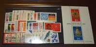 Kompletter Jahrgang BRD 1973  Postfrisch ** , Complete Year Set, MNH Michel 44.- Euro #2201 - Collezioni