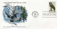 U.S.A. 1978. Great Gray Owl. Strigiformes. Uil. Eule. Wildlife Conservation.Bird Of Prey. FDC. WWF. Fauna. Good. New! - Gufi E Civette