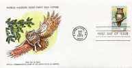 U.S.A. 1978. Great Horned Owl. Strigiformes. Uil. Eule. Wildlife Conservation.Bird Of Prey. FDC. WWF. Fauna. Good. New! - Gufi E Civette