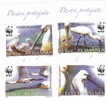 Birds Pelican WWF 2006 Full Set MNH - Romania. - Ongebruikt