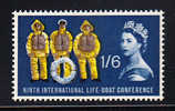 Great Britain MNH Scott #397p 1sh6p Lifeboat Men, Phosphor - Nuovi