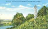USA – United States – Black Hawk Monument On Eagle´s Nest Bluff, Rock River Valley Illinois 1940s Unused Postcard[P4049] - Autres & Non Classés