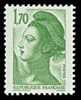 France Liberté De Gandon N° 2318.**  Le 1.70 Fr  Vert - 1982-1990 Libertà Di Gandon