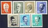 Turkey 1964. Celebricities. Michel 1903-09. MNH(**) - Ongebruikt